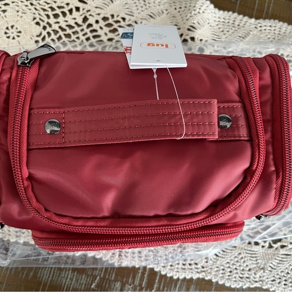 Lug rosewood red mini trolley new with tags - Picture 2 of 5